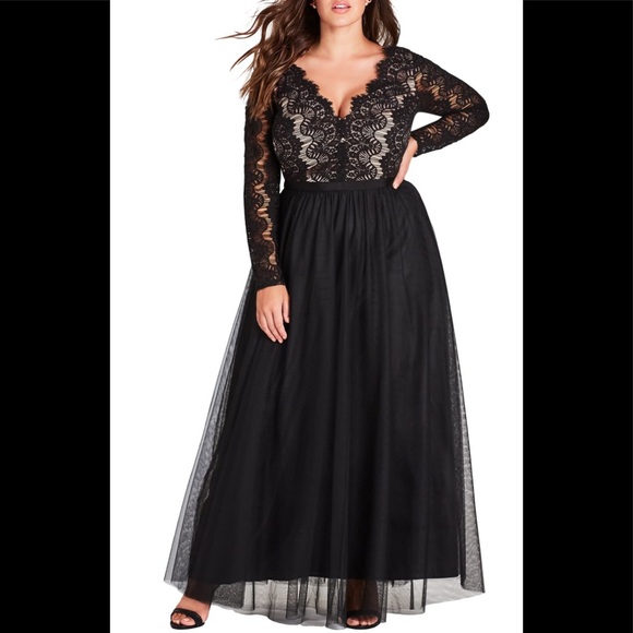 rare beauty maxi dress city chic